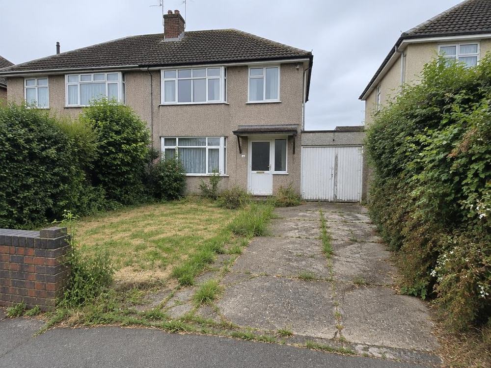 Block paving driveway — before